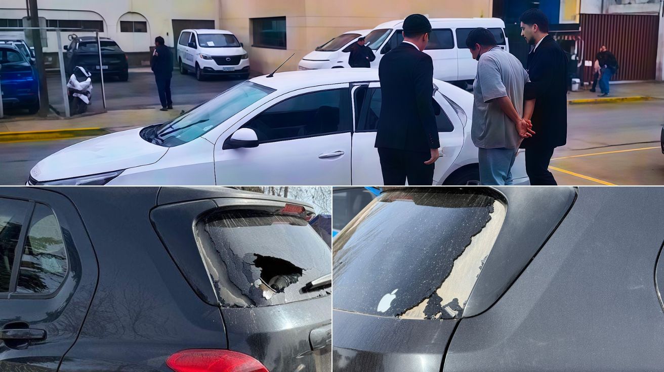 Conductora no quiso pagar propina por adelantado y cuidador le destrozó el parabrisas