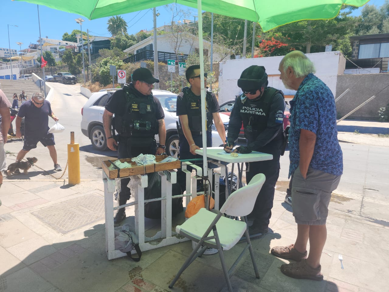 DISEP Coquimbo refuerza patrullajes contra el comercio ilegal trabajando de manera coordinada con Armada y Carabineros