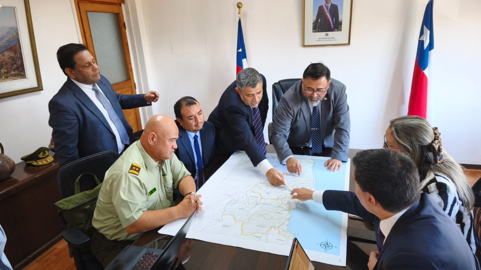 Gobierno y policías delinearán estrategias focalizadas para combatir el robo de cables en la región